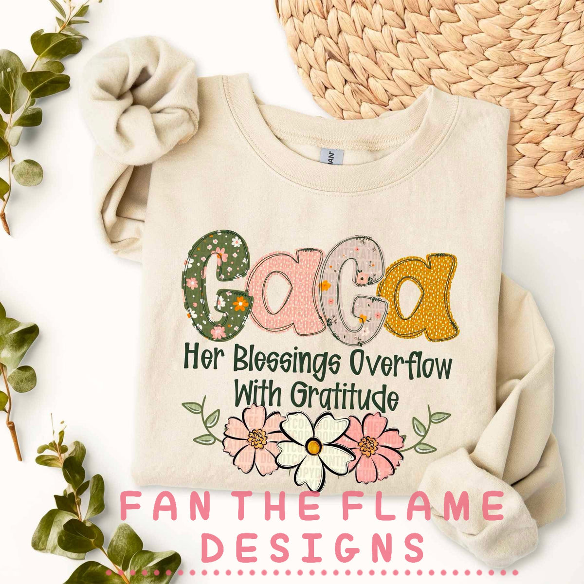 Her Blessings Overflow With Gratitude tee/sweatshirt