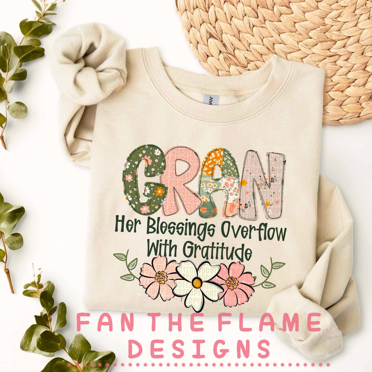 Her Blessings Overflow With Gratitude tee/sweatshirt