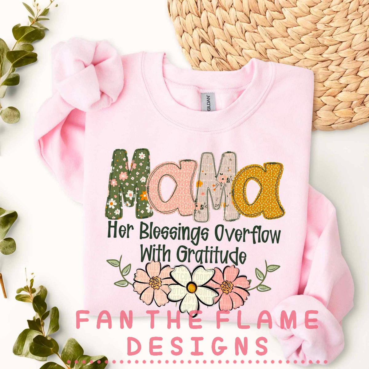 Her Blessings Overflow With Gratitude tee/sweatshirt
