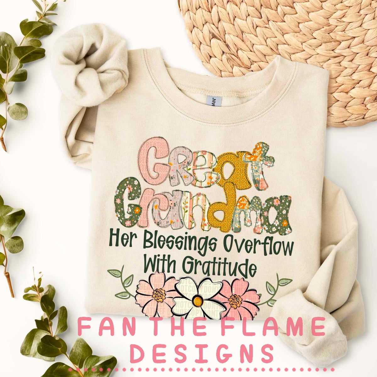 Her Blessings Overflow With Gratitude tee/sweatshirt