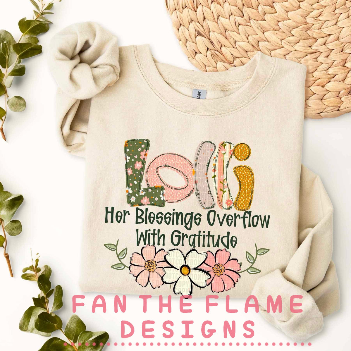 Her Blessings Overflow With Gratitude tee/sweatshirt