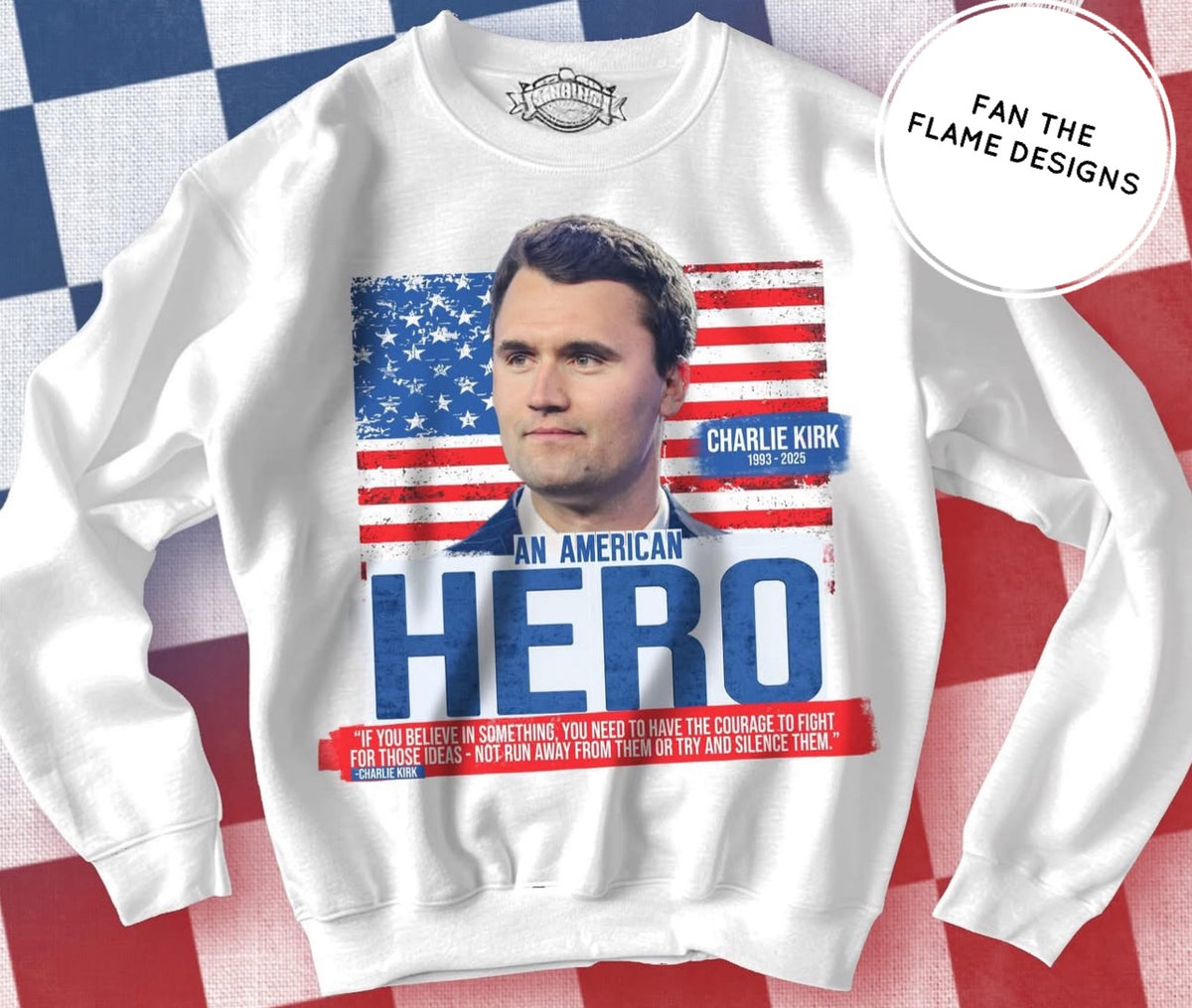 An American Hero Tribute Tee/Sweatshirt