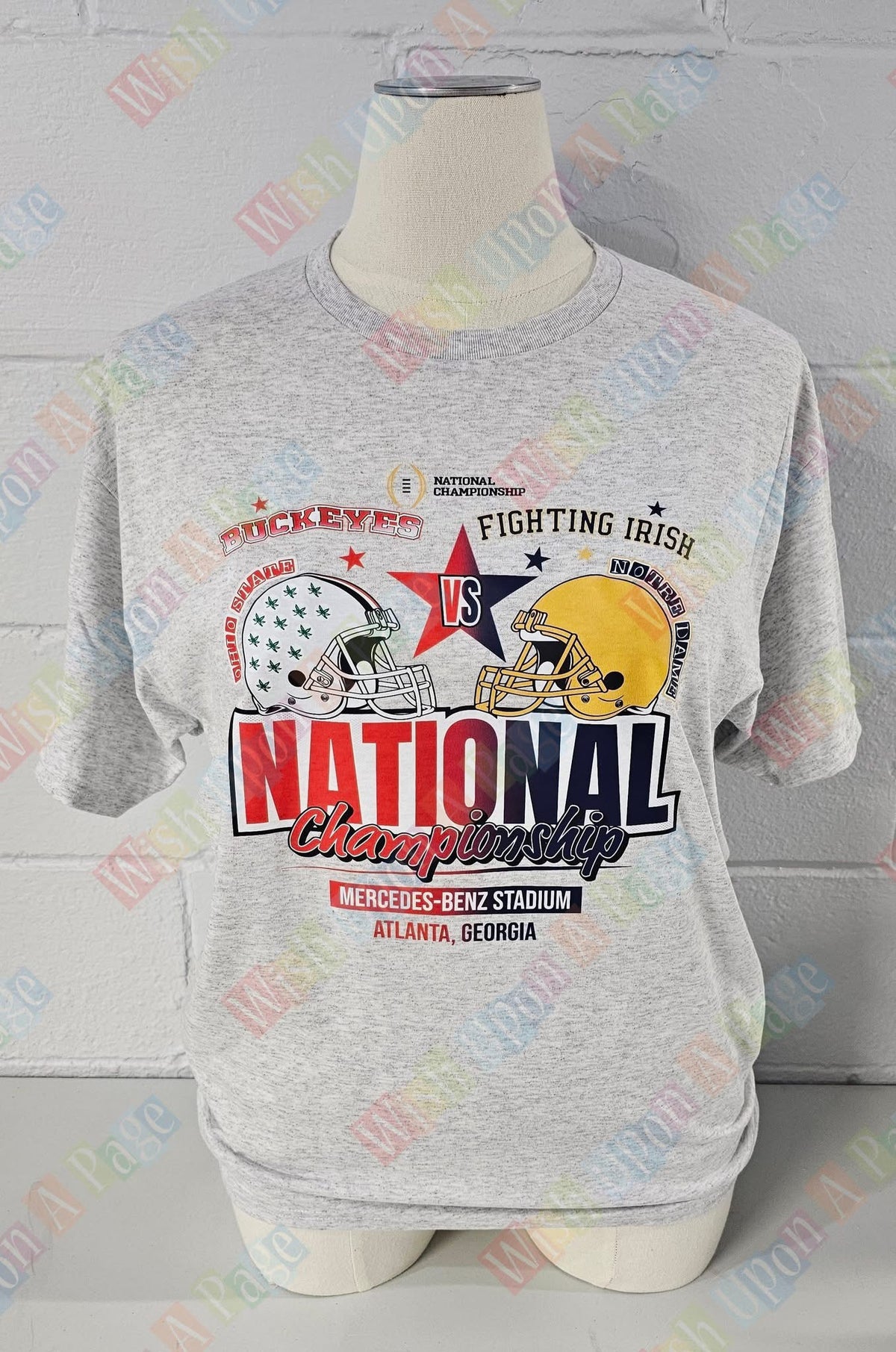 National Championship Mercedes Benz tee/sweatshirt
