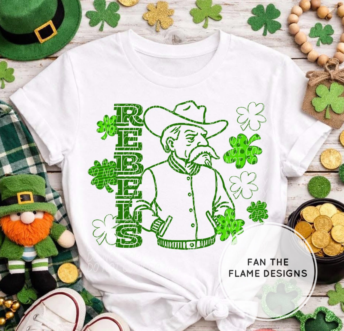 Rebels Letterman Jacket St. Patrick’s Day Short/Long/Sweatshirt