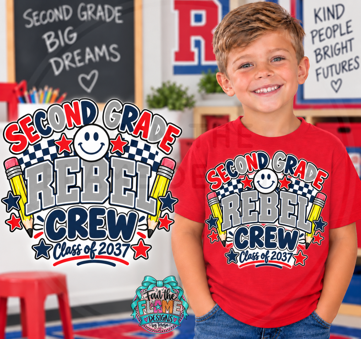 Second Grade Rebel Crew