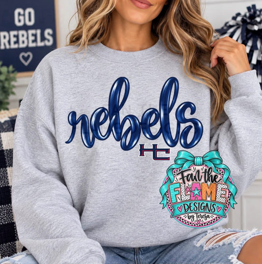 Handwritten rebels with HC