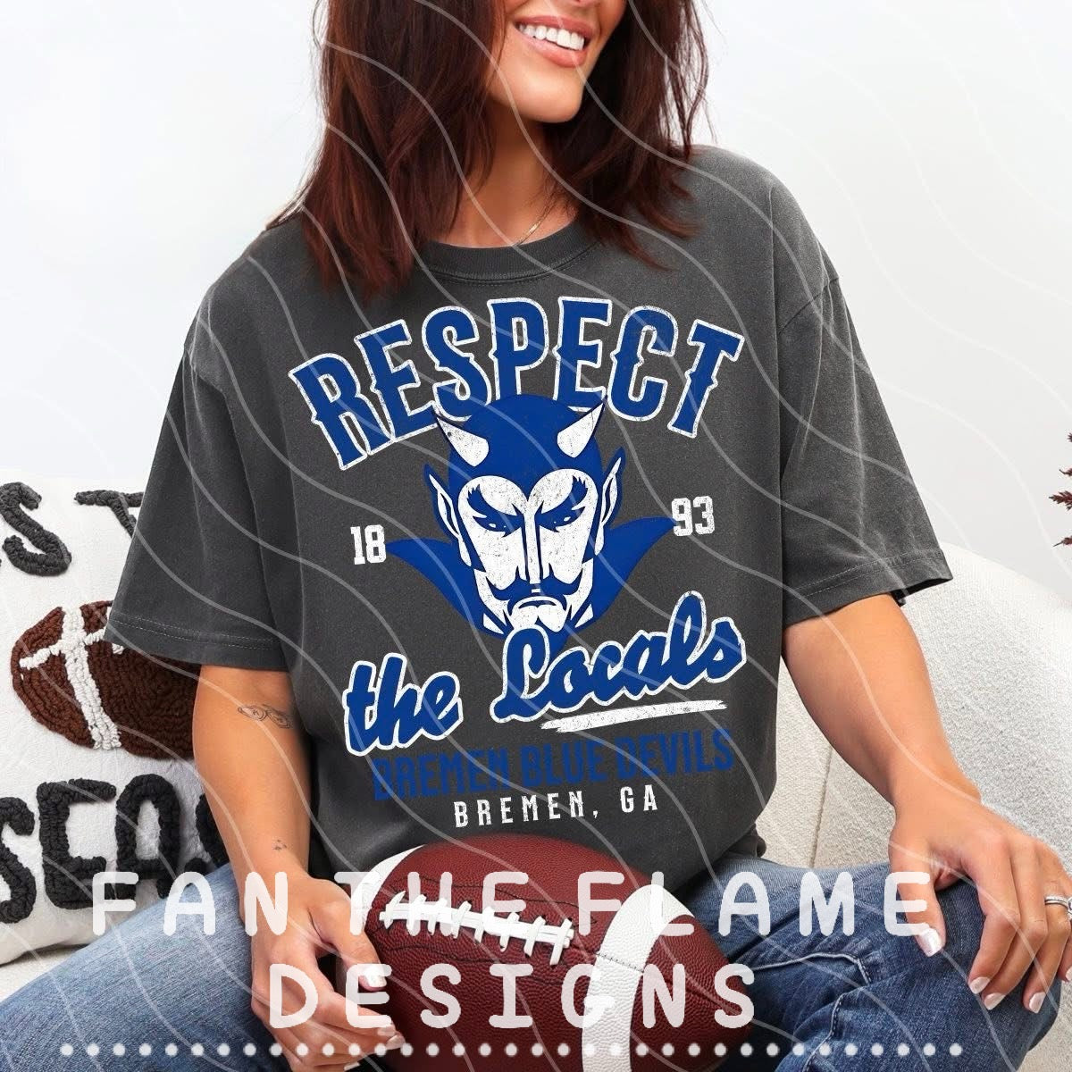 Respect the locals Bremen Version DTF Print