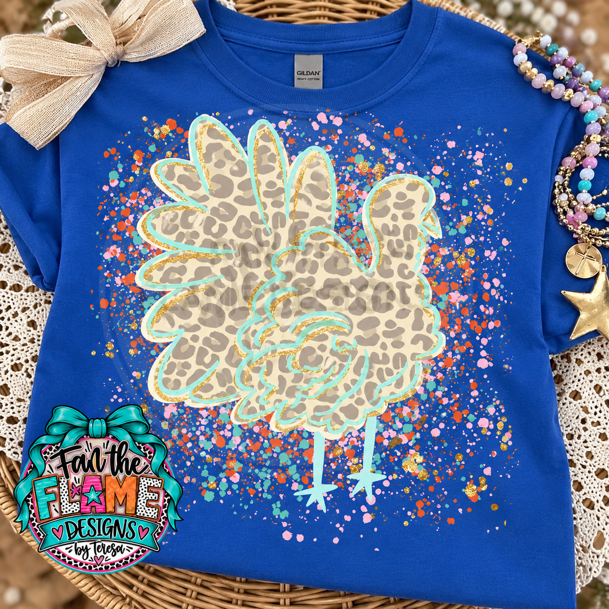 Leopard Turkey Splatter