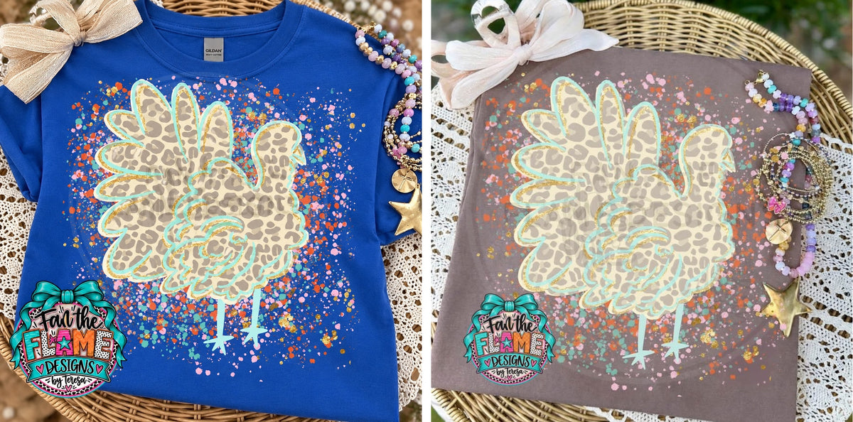 Leopard Turkey Splatter