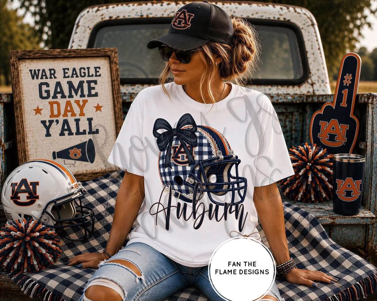 🏈🎀 Auburn HELMET HONEY 🎀🏈