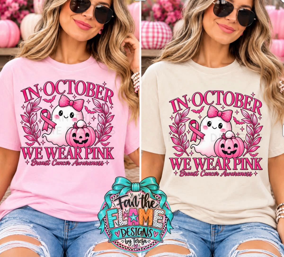 In October we wear pink with ghost