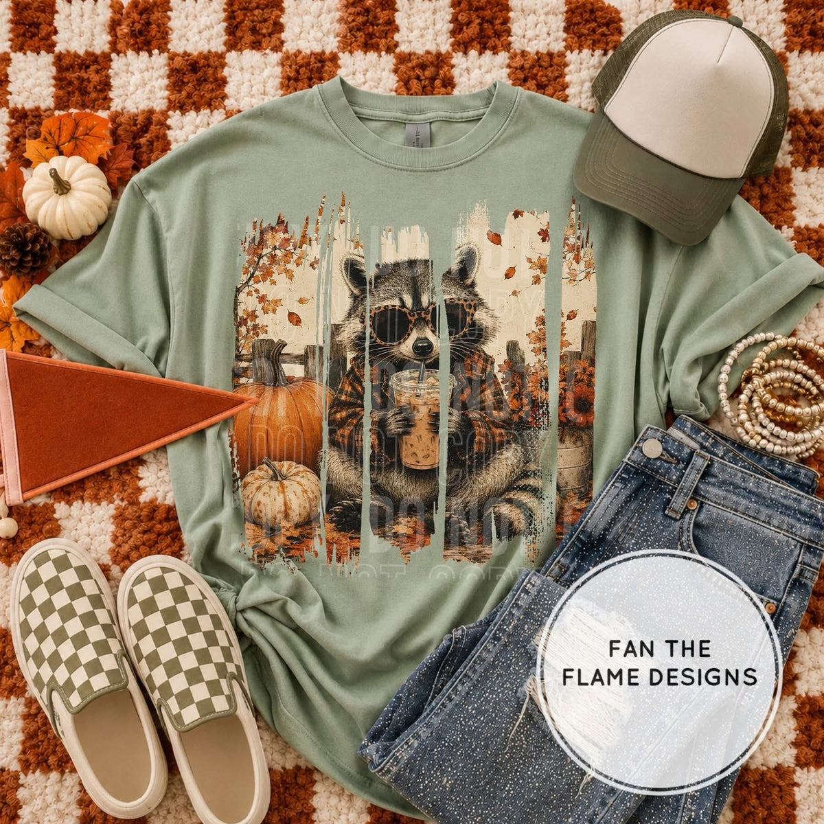 Fall Raccoon