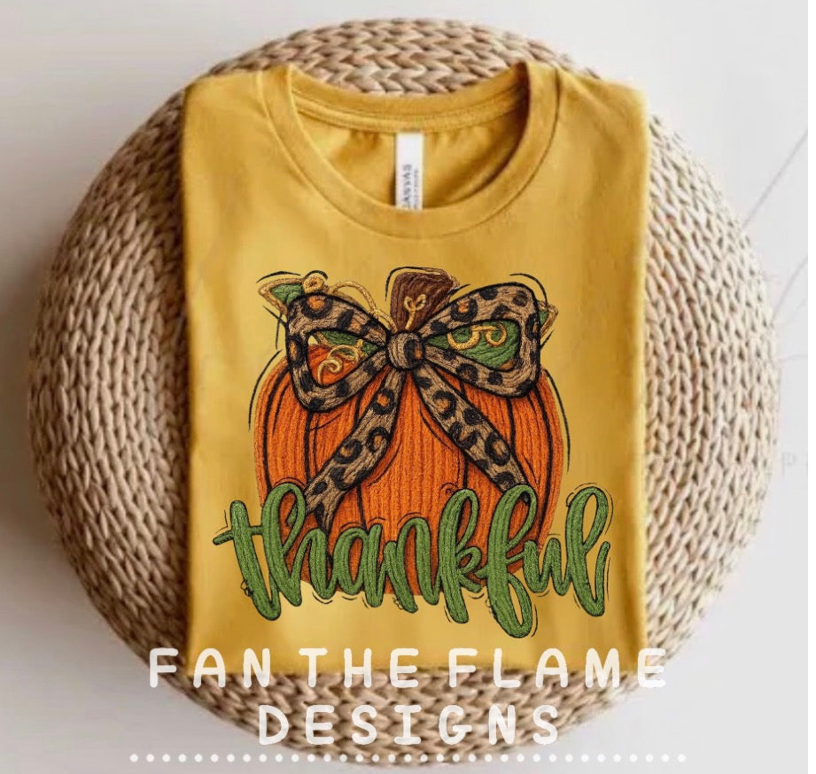 Thankful Pumpkin Tee/Sweatshirt