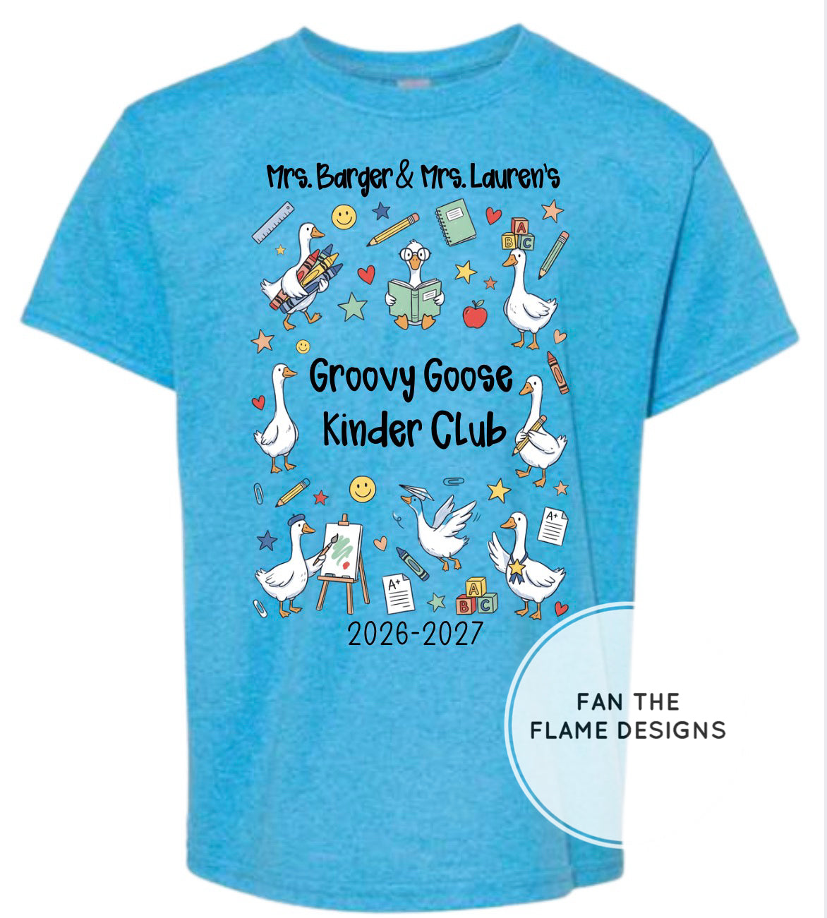 Mrs Barger’s class tee