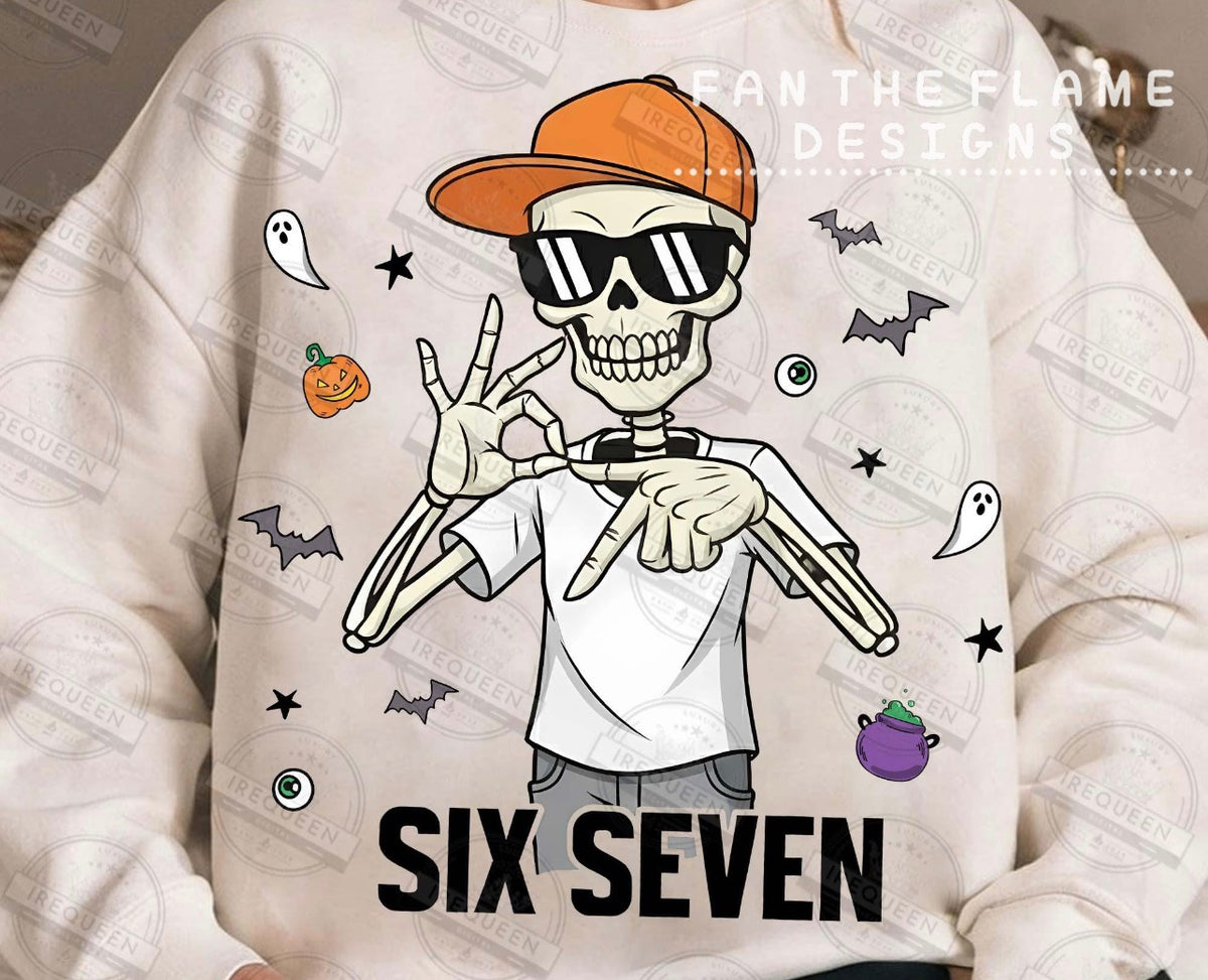 Skeleton 6 7 Tee/Sweatshirt