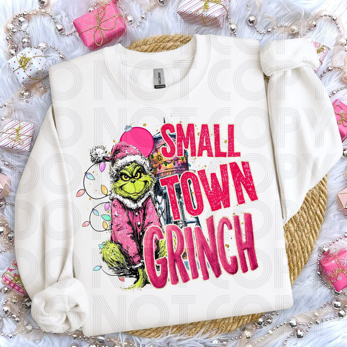 Small Town Green Guy Tee/Sweatshirt