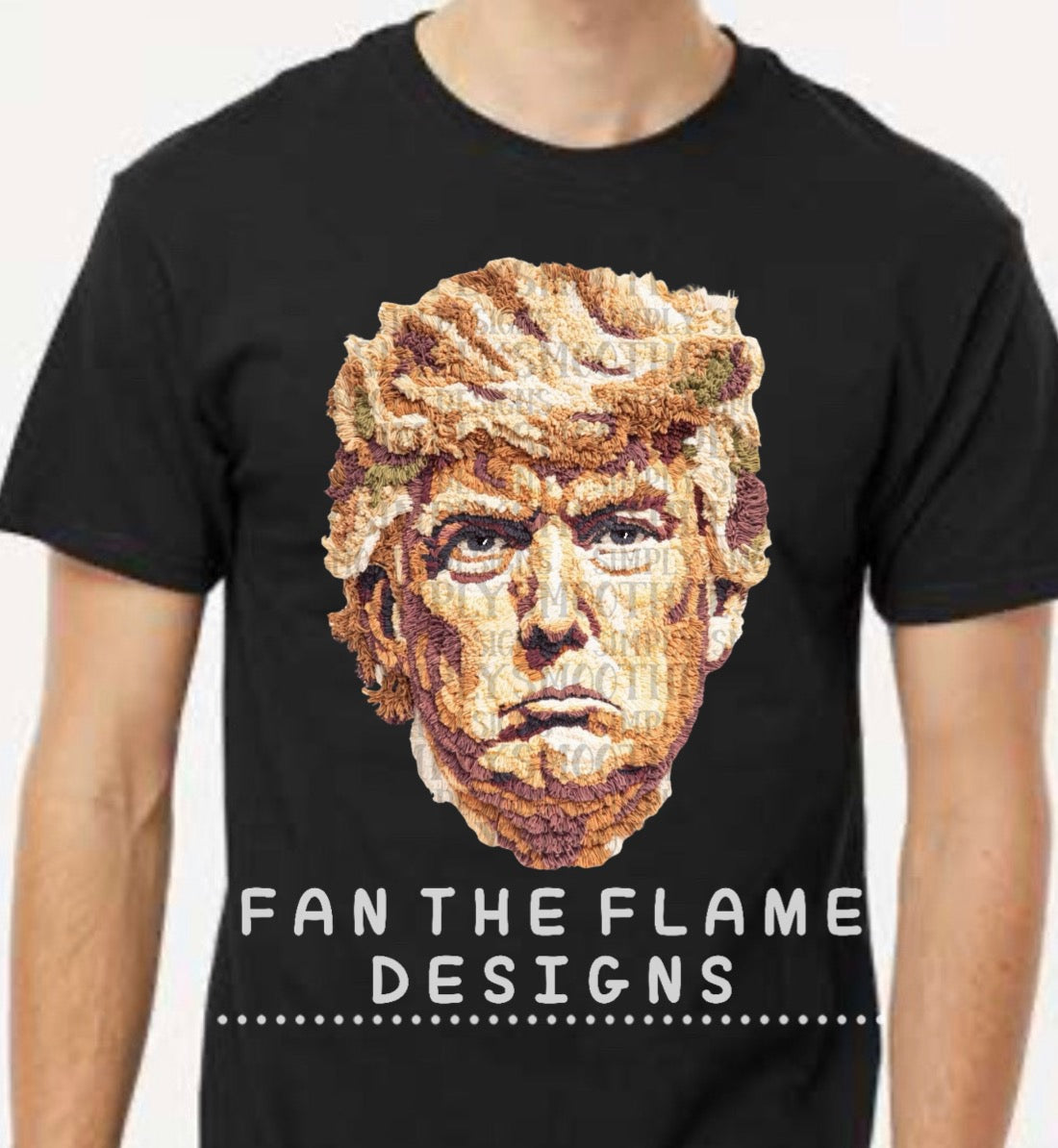 Trump Faux Yarn Tee/Sweatshirt