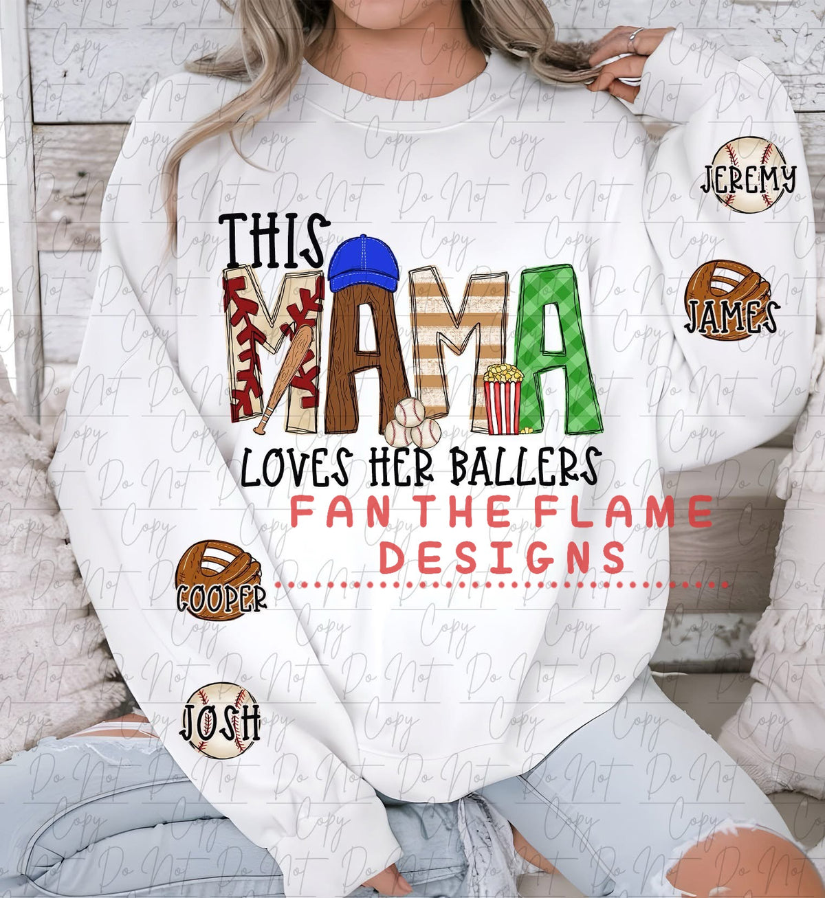 This MAMA loves her ballers Tee/Sweatshirt