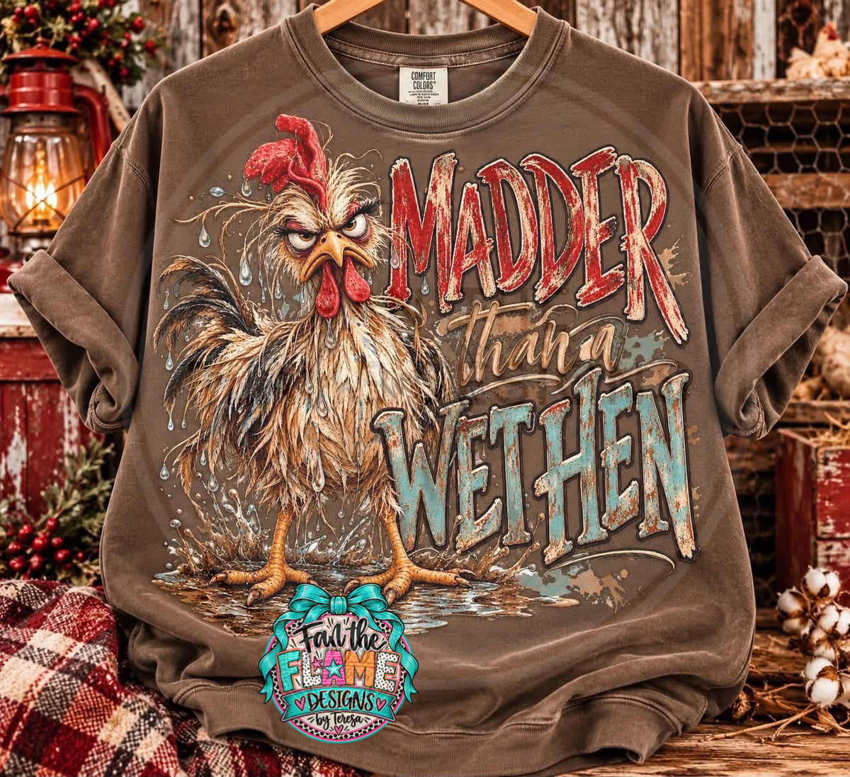 Madder than a Wet Hen