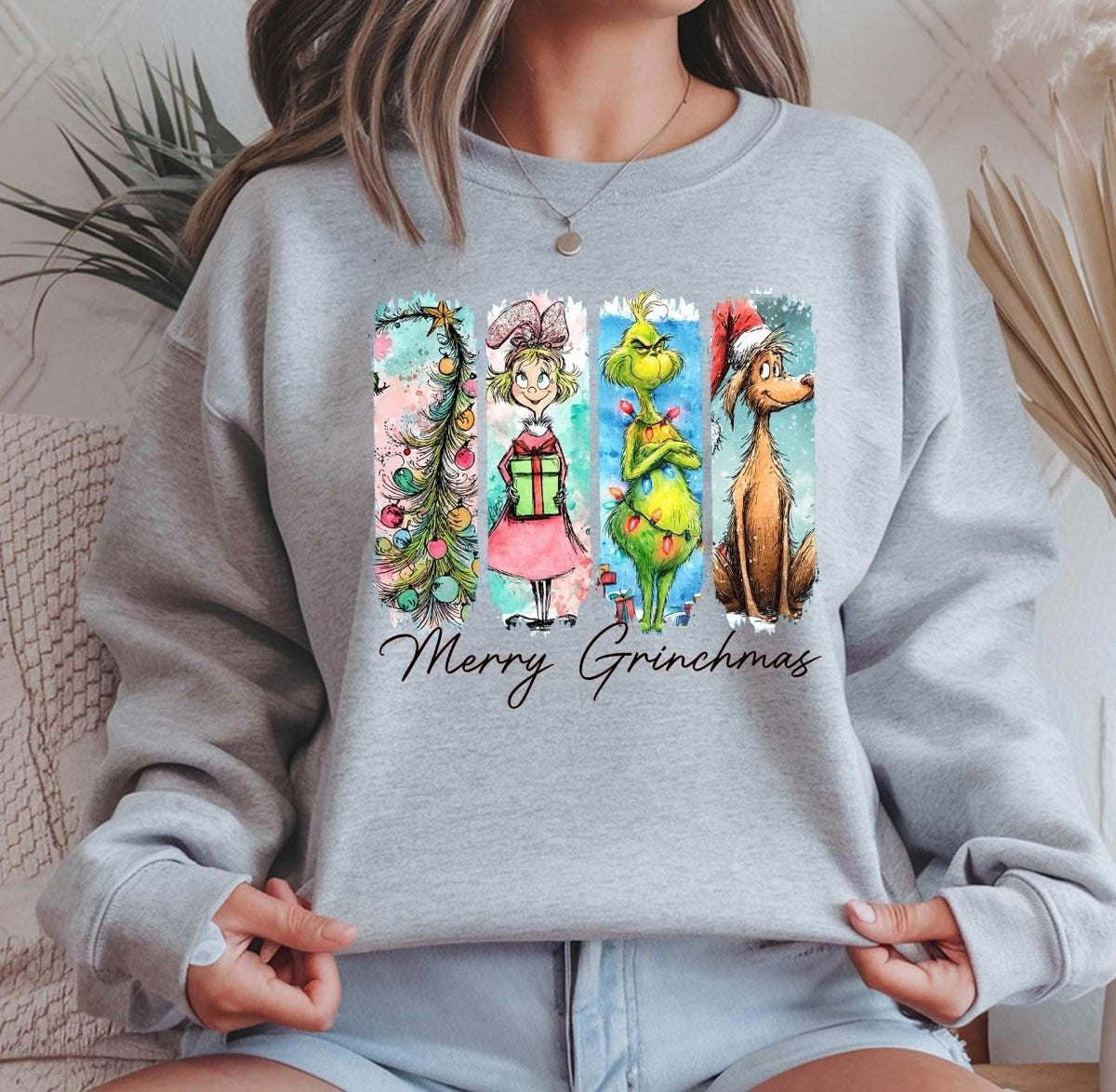 Merry Grinchmas Tee/Sweatshirt