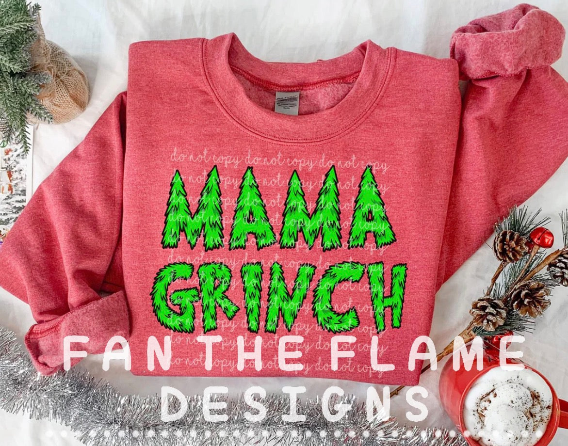 Mama Green Fur Short/Long/Sweatshirt