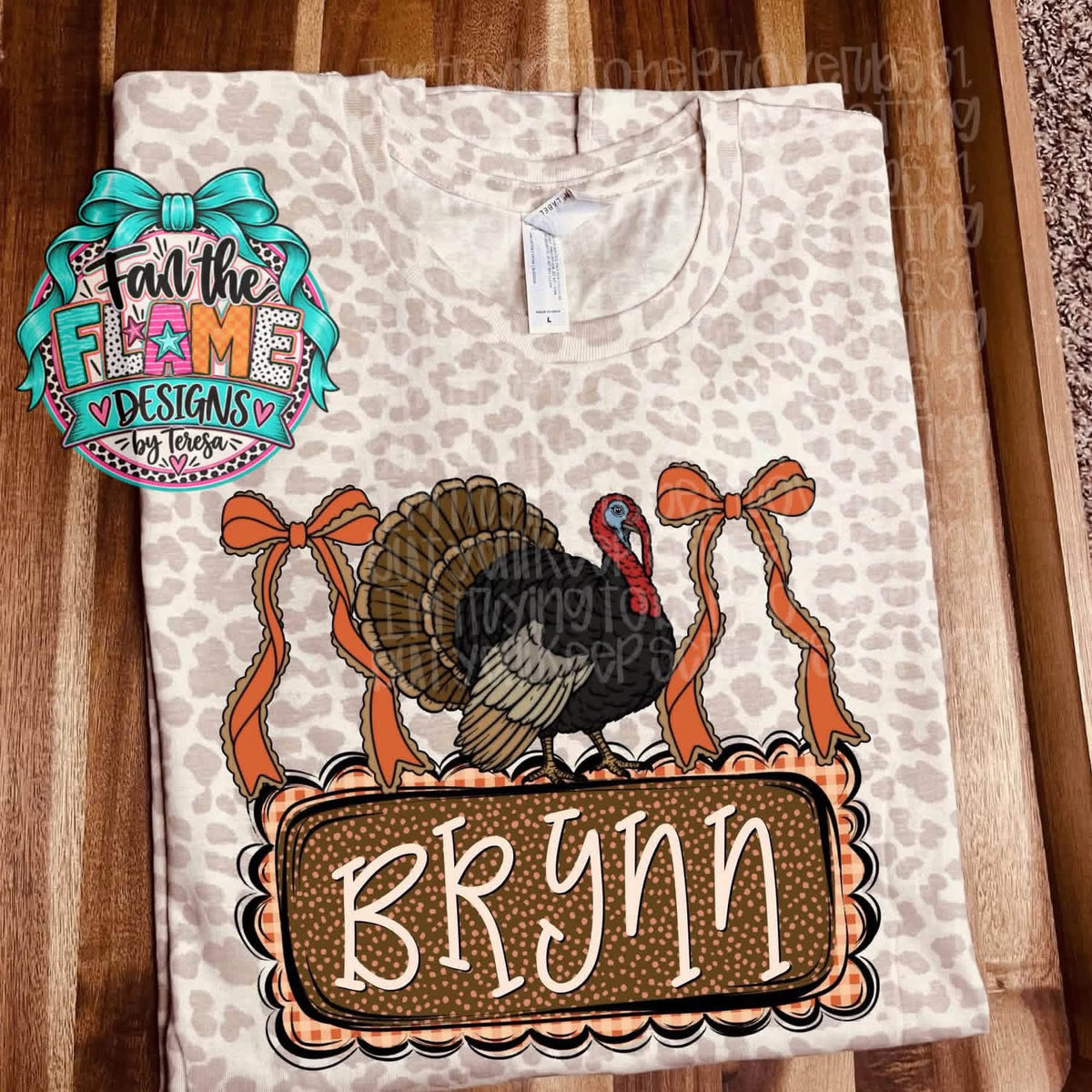 Thanksgiving Name Plate