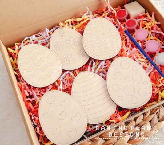 Wooden Easter Egg DIY Kit