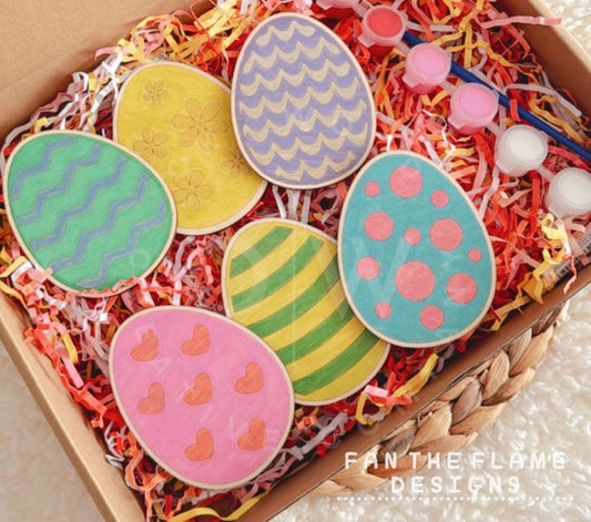 Wooden Easter Egg DIY Kit