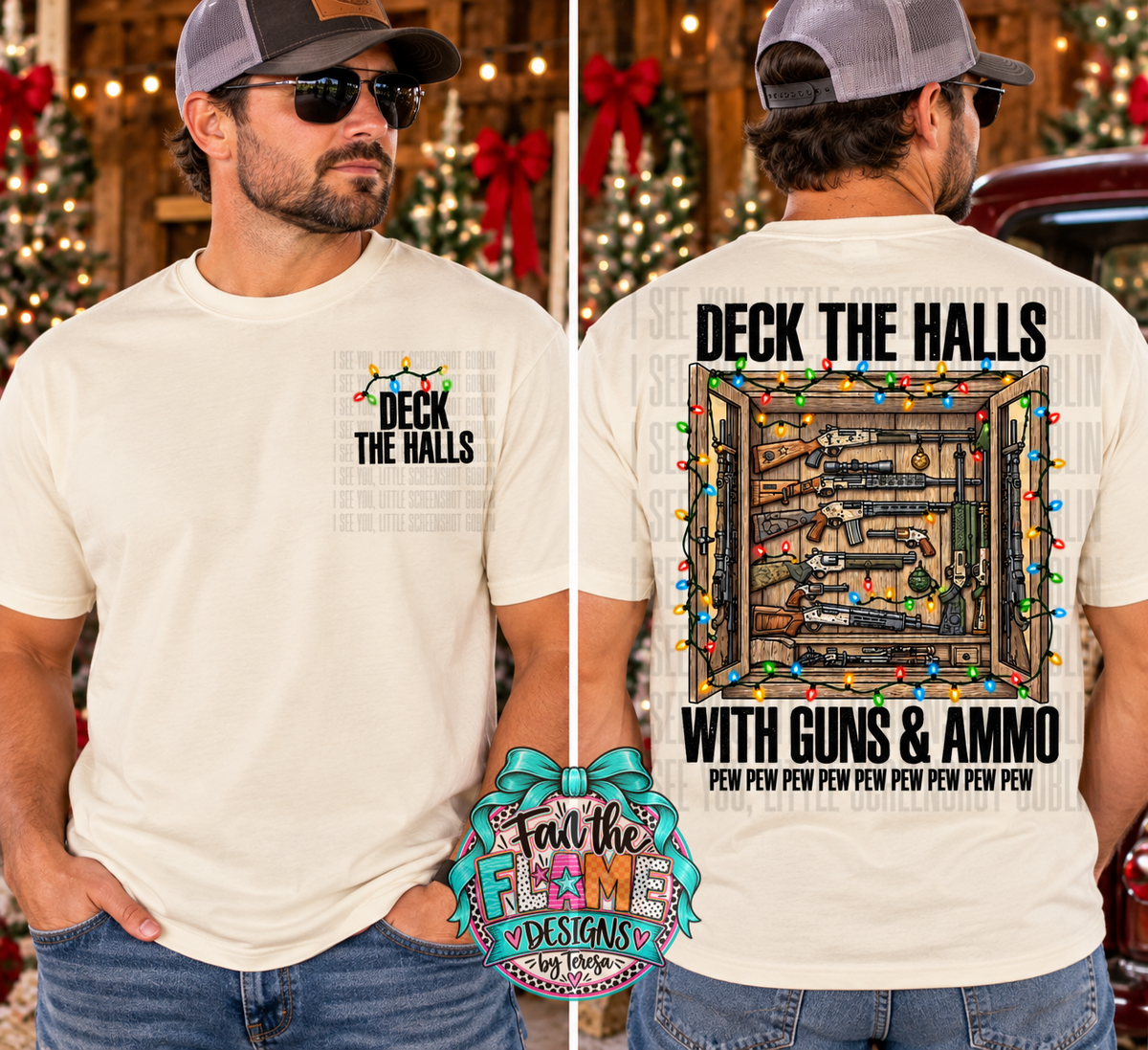 Deck the Halls - pew pew pew