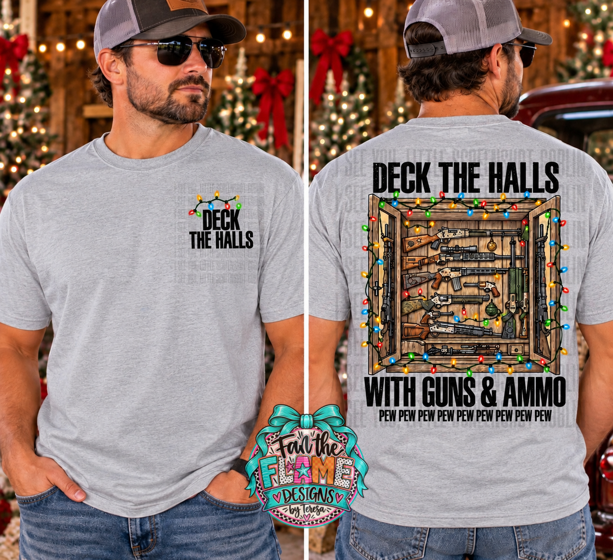 Deck the Halls - pew pew pew
