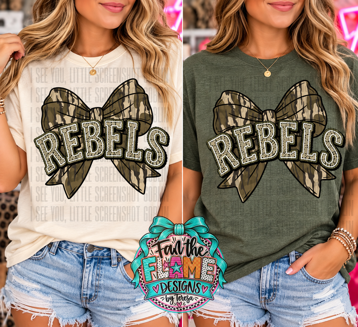 Rebel Camo Bow