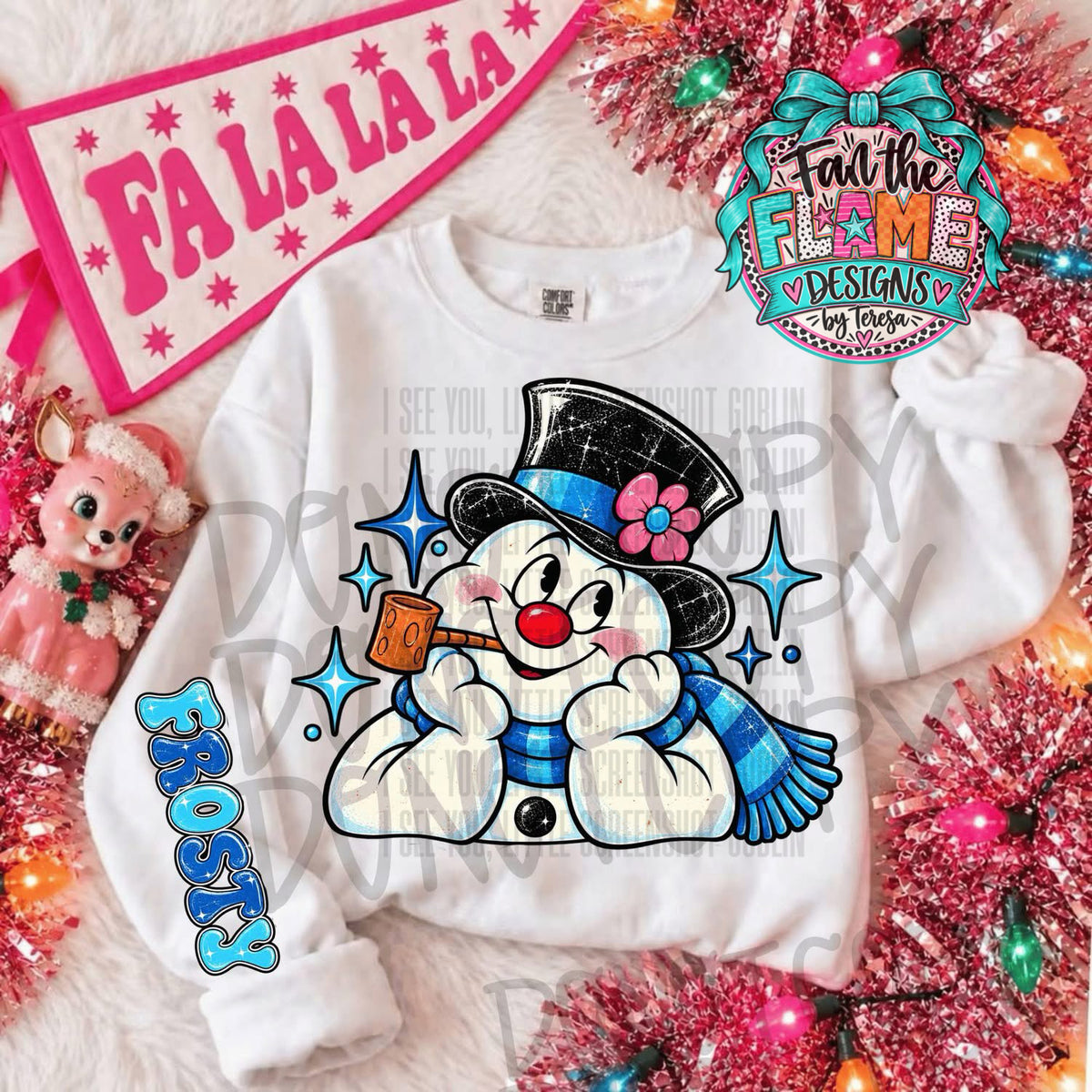 Christmas Character with/without sleeve design