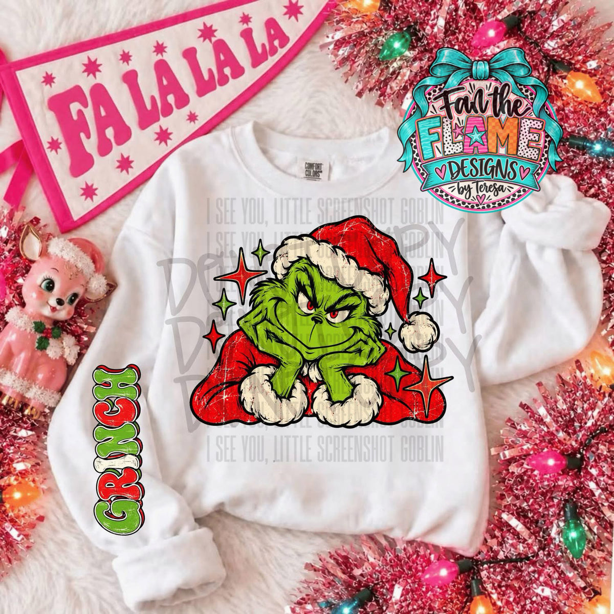 Christmas Character with/without sleeve design