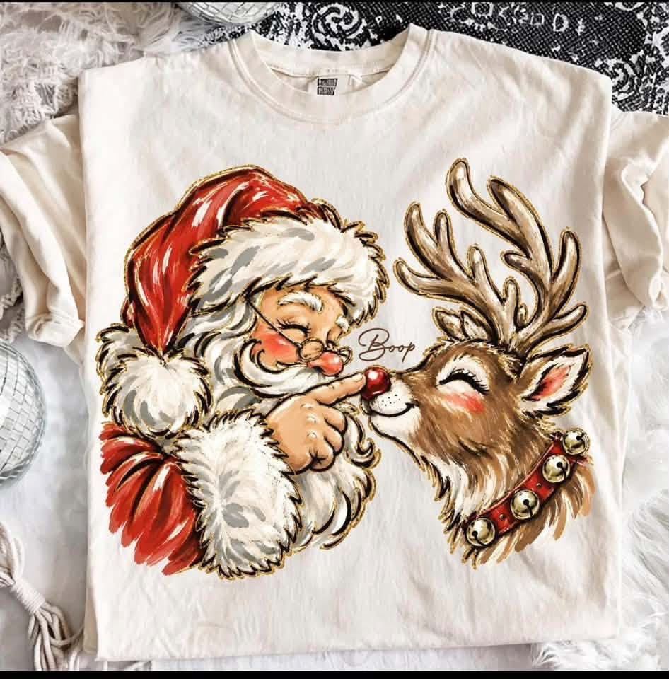 Santa & Reindeer Boop