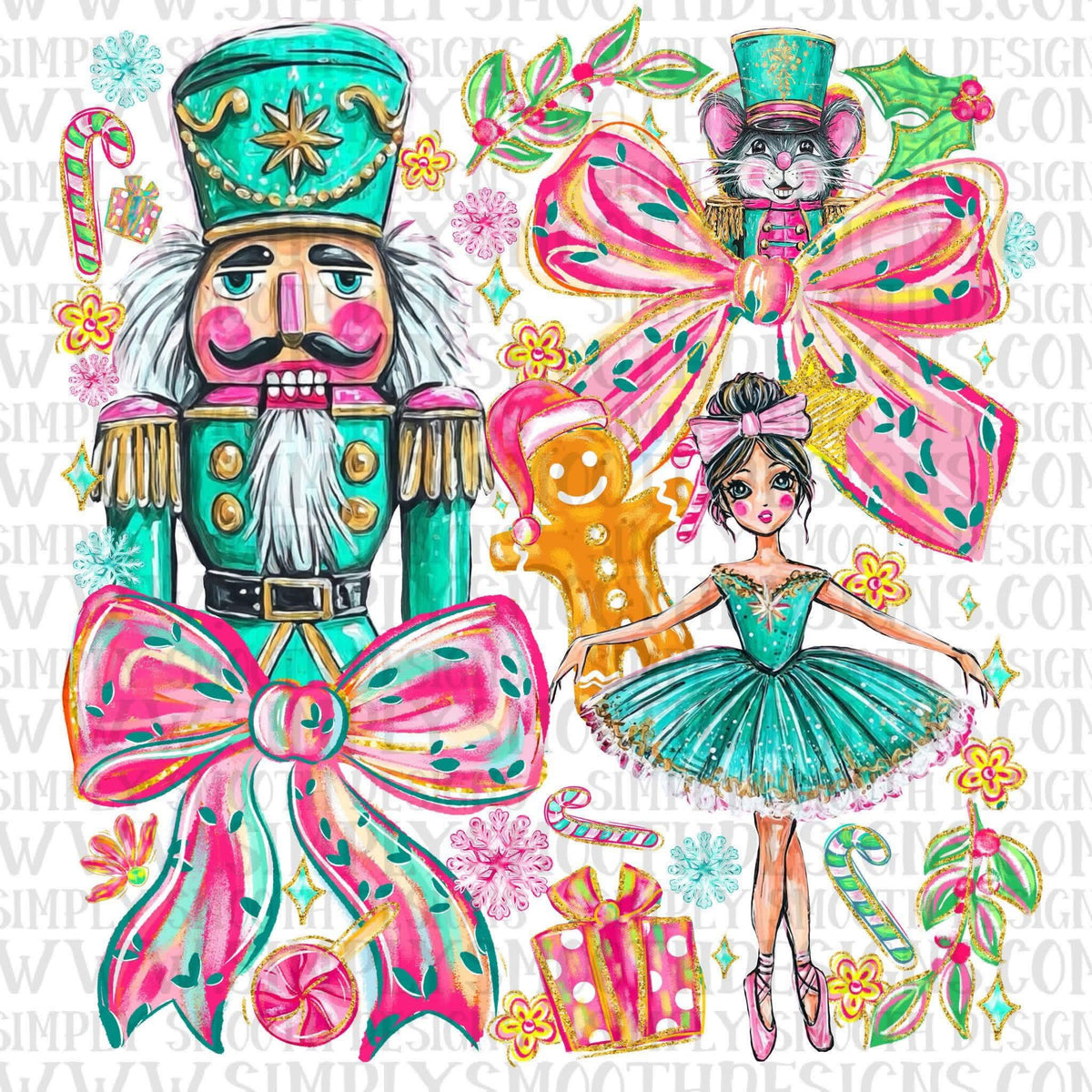 Nutcracker & Ballerina Short/Long/Sweatshirt