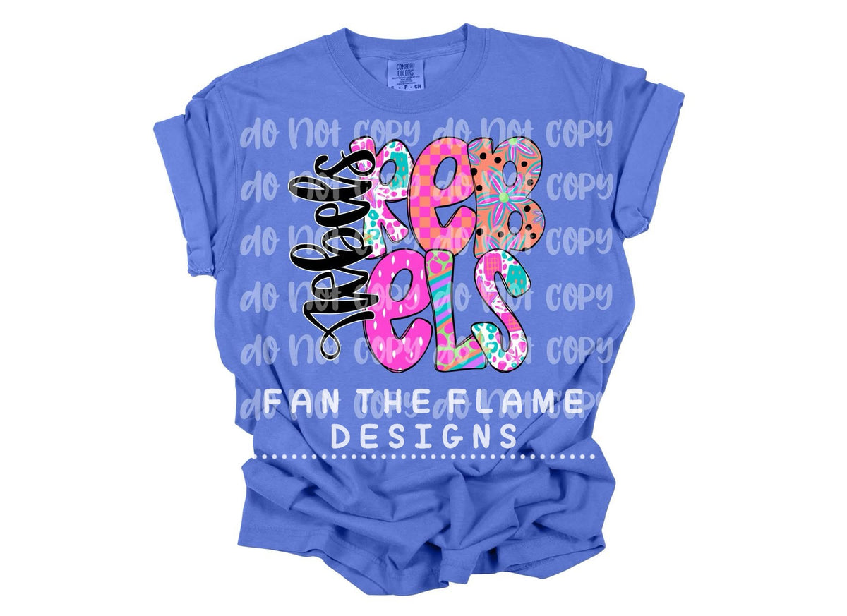 Rebels Bright & Flowery tee/tank