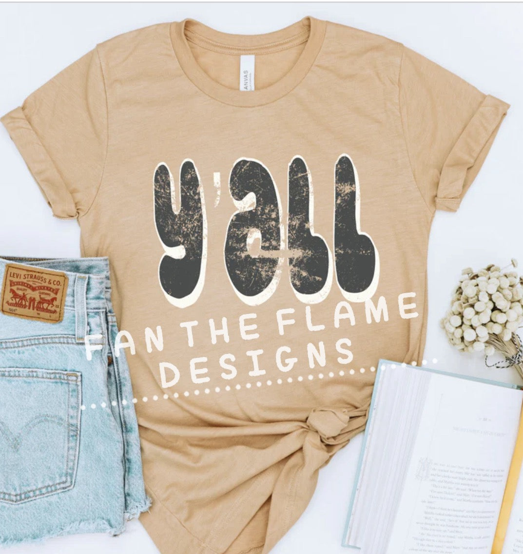 Y’all tee/tank