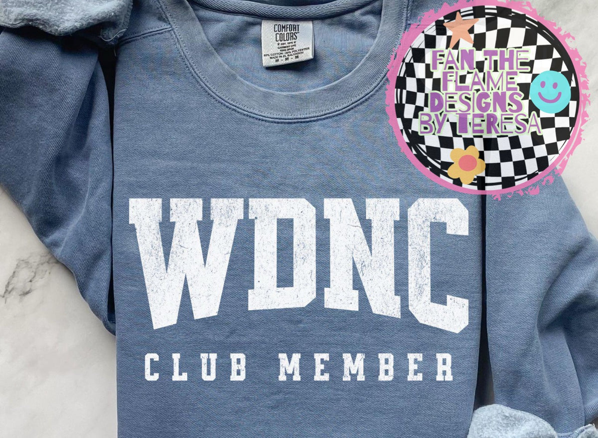 We do not care club tee/tank
